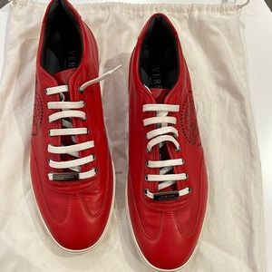 Versace Sneaker Red, very unique ! Used maybe 2 times
